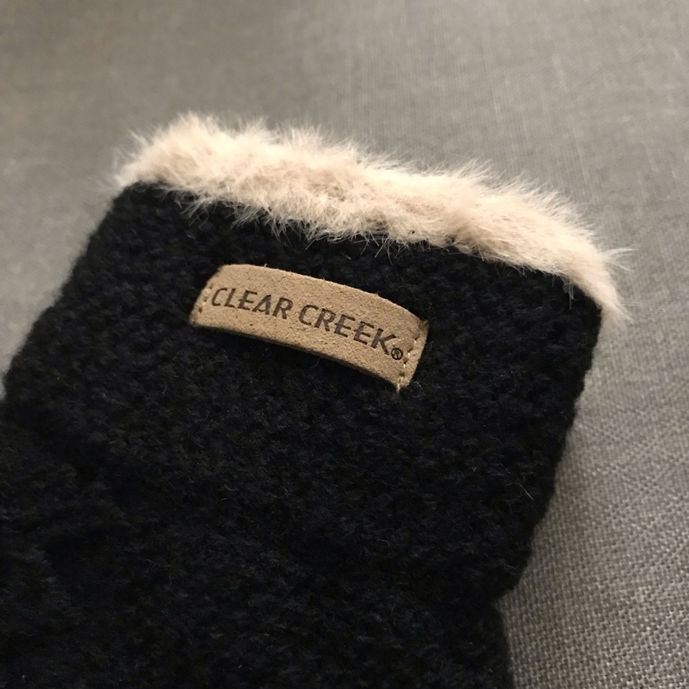 Clear Creek Black Texting Gloves - Picture 2 of 4